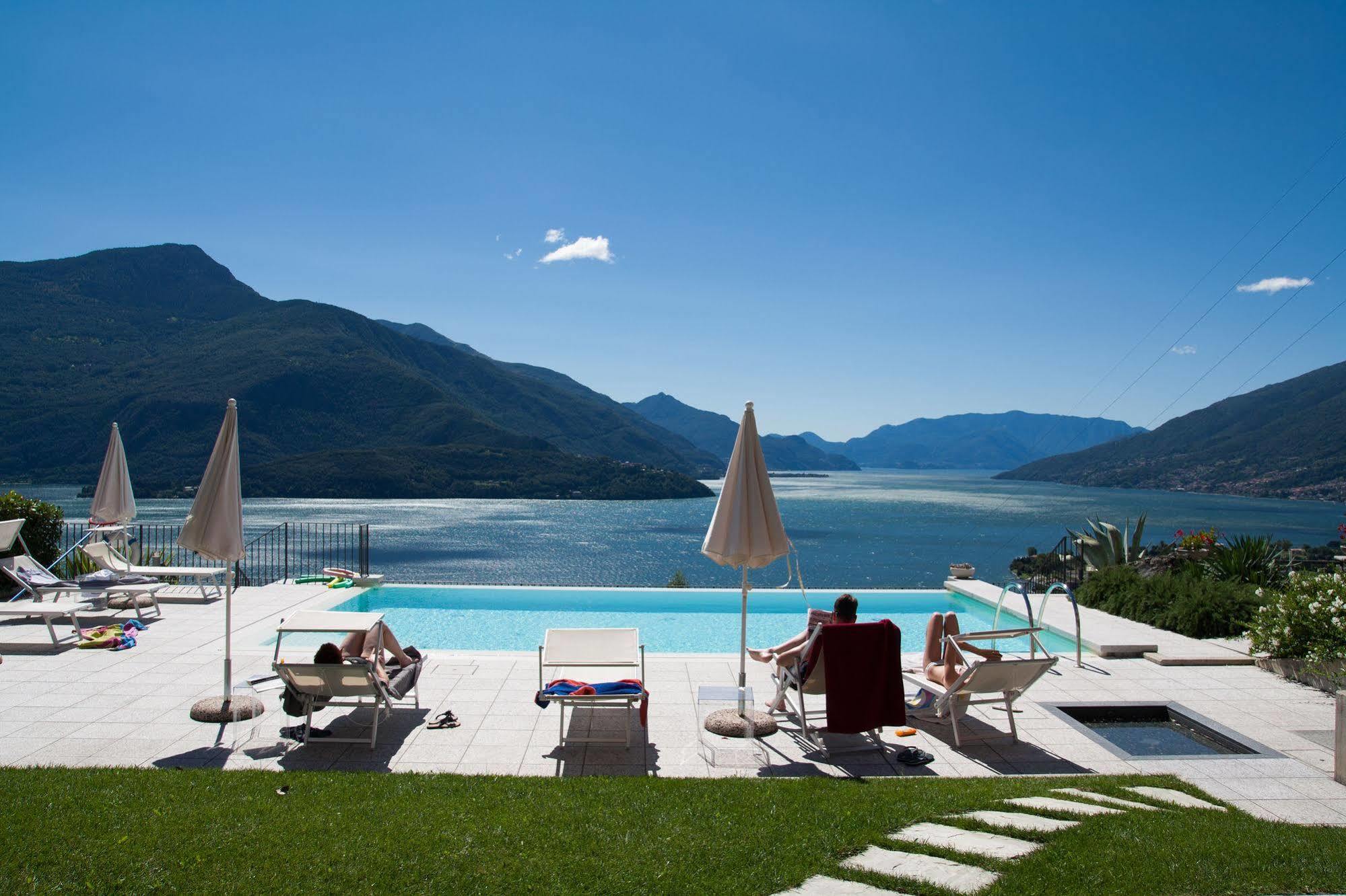 Residence Cafelicita - Promotion - Apartments Lake View - Infinity Pool - Jacuzzi Gravedona Eksteriør bilde